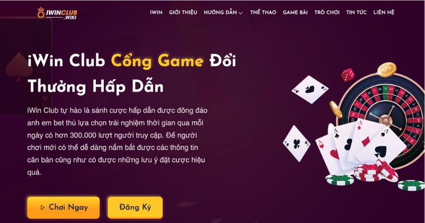 Giới thiệu iWin - cổng game bài đổi thưởng uy tín